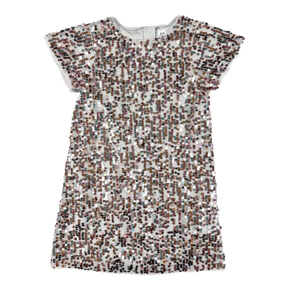 Gap Sequin Tulle Dress Medium size 8-9 - Picture 1 of 8